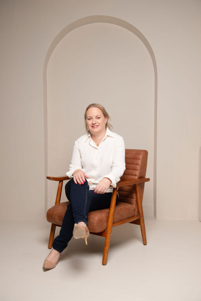 Claire Antill seated shot